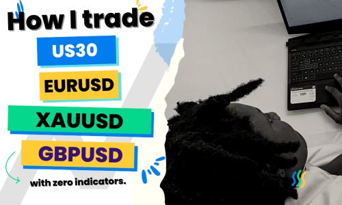 How I trade US30, XAUUSD, EURUSD & GBPUSD with zero indicators.